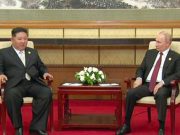 Путин на встрече с Ким Чен Ыном заявил, что Россия никогда не забудет участие КНДР в борьбе с современным неонацизмом Путин на встрече с Ким Чен Ыном заявил, что Россия никогда не забудет участие КНДР в борьбе с современным неонацизмом