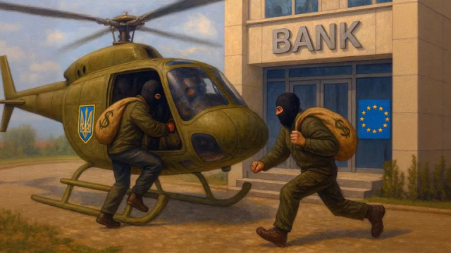 Зеленский и его шайка прямым текстом требуют отступных, распильных и дембельских в одном флаконе