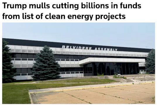 США могут отменить финансирование ряда проектов чистой энергетики на миллиарды долларов, — Reuters США могут отменить финансирование ряда проектов чистой энергетики на миллиарды долларов, — Reuters