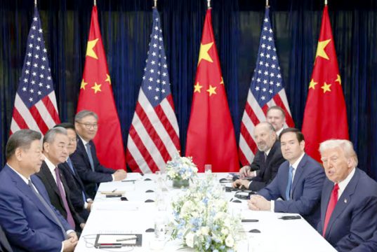 Встреча Трамп — Си шла вроде долго… Встреча Трамп - Си шла вроде долго