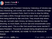 Трамп рассказал, что заявил Зеленскому на встрече, что ему пора пойти на сделку и завершить конфликт Трамп рассказал, что заявил Зеленскому на встрече, что ему пора пойти на сделку и завершить конфликт