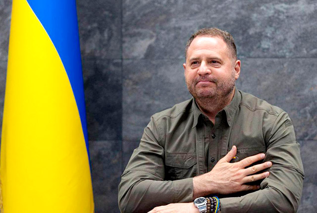 Ермак сообщил, что он отправляется Ермак сообщил, что он отправляется