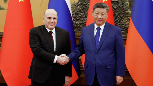 Опубликовано коммюнике по итогам встречи глав правительств России и Китая