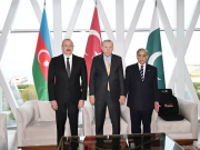 Лидеры Азербайджана, Турции и Пакистана провели трехстороннюю встречу в Баку