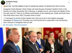 Виктор Орбан намерен прилететь на встречу к Владимиру Путину в пятницу Виктор Орбан намерен прилететь на встречу к Владимиру Путину в пятницу
