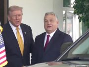 Орбан прибыл в Белый дом на переговоры с президентом США Орбан прибыл в Белый дом на переговоры с президентом США