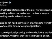 Сийярто резко раскритиковал недовольных визитом Орбана в Россию Сийярто резко раскритиковал недовольных визитом Орбана в Россию