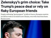 Politico: Зеленский оказался перед мрачным выбором Politico: Зеленский оказался перед мрачным выбором