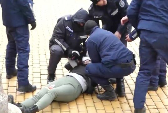 Массовые протесты прошли в среду в Болгарии Массовые протесты прошли в среду в Болгарии