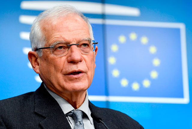 Боррель: Он (Трамп) хочет видеть белую Европу, разделённую на нации Боррель: Он (Трамп) хочет видеть белую Европу, разделённую на нации