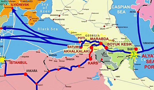 Грузия, Туркменистан, Азербайджан и Румыния планируют создать новый транспортный маршрут «Черное море – Каспийское море» Грузия, Туркменистан, Азербайджан и Румыния планируют создать новый транспортный маршрут "Черное море – Каспийское море"