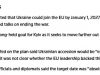 Вступление Украины в ЕС к 2027 году будет «чрезвычайно сложным» делом Вступление Украины в ЕС к 2027 году будет "чрезвычайно сложным" делом