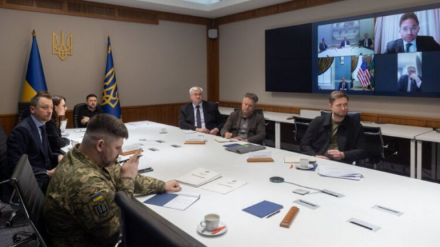 Зеленский обсудил восстановление Украины с зятем Трампа, главой BlackRock и министром финансов США