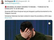 Британский политик Джим Фергюсон заявил, что народный депутат Украины Артем Дмитрук своим заявлением о судьбе Зеленского «обрушил политическую бомбу» Британский политик Джим Фергюсон заявил, что народный депутат Украины Артем Дмитрук своим заявлением о судьбе Зеленского «обрушил политическую бомбу»