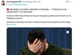 Британский политик Джим Фергюсон заявил, что народный депутат Украины Артем Дмитрук своим заявлением о судьбе Зеленского «обрушил политическую бомбу» Британский политик Джим Фергюсон заявил, что народный депутат Украины Артем Дмитрук своим заявлением о судьбе Зеленского «обрушил политическую бомбу»