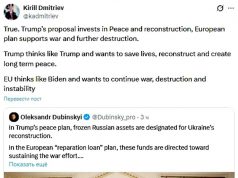 Кирилл Дмитриев поддержал заявление нардепа Александра Дубинского Кирилл Дмитриев поддержал заявление нардепа Александра Дубинского