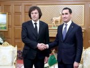 Премьер Грузии Ираклий Кобахидзе встретился с президентом Туркменистана Сердаром Бердымухамедовым Премьер Грузии Ираклий Кобахидзе встретился с президентом Туркменистана Сердаром Бердымухамедовым