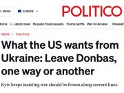 Politico: США в ходе переговоров с Украиной пытаются убедить ее вывести войска из Донбасса Politico: США в ходе переговоров с Украиной пытаются убедить ее вывести войска из Донбасса
