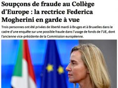 Экс-глава дипломатии ЕС Федерика Могерини задержана по подозрению в мошенничестве Экс-глава дипломатии ЕС Федерика Могерини задержана по подозрению в мошенничестве