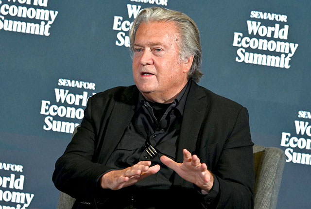 Стив Бэннон выступил с категоричным заявлением Стив Бэннон выступил с категоричным заявлением