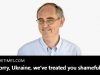 «Прости, Украина, мы поступили с тобой позорно» «Прости, Украина, мы поступили с тобой позорно»