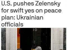 США давят на Зеленского, чтобы он принял «крупные территориальные потери и другие уступки» США давят на Зеленского, чтобы он принял "крупные территориальные потери и другие уступки"