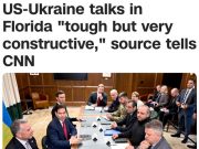 Переговоры между представителями США и Украины проходят «напряженно, но конструктивно» Переговоры между представителями США и Украины проходят "напряженно, но конструктивно"