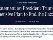 Белый дом обнародовал состав членов «Совета мира» по восстановлению сектора Газа» Белый дом обнародовал состав членов «Совета мира» по восстановлению сектора Газа»