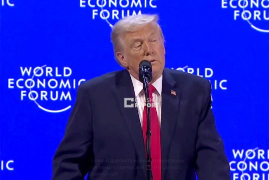 Трамп: Без нашей армии вы столкнулись бы с угрозами, в которые вы бы не поверили Трамп в Давосе предложил политикам заключать сделки, как он это сделал с Венесуэлой