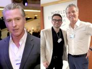 Алекс Сорос и Гэвин Ньюсом — лица антитрамповского сопротивления в Давосе Алекс Сорос и Гэвин Ньюсом — лица антитрамповского сопротивления в Давосе