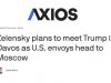 Зеленский завтра встретится с Трампом в Давосе, сообщает Axios со ссылкой на украинского чиновника Зеленский завтра встретится с Трампом в Давосе, сообщает Axios со ссылкой на украинского чиновника
