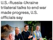 Трехсторонние переговоры США, России и Украины в Абу-Даби были продуктивными и позволили продвинуться вперед, сообщили Axios американские чиновники Трехсторонние переговоры США, России и Украины в Абу-Даби были продуктивными и позволили продвинуться вперед, сообщили Axios американские чиновники