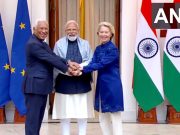Саммит ЕС-Индия начинается в Нью-Дели под руководством Моди и лидеров ЕС фон дер Ляйен и Кошты Саммит ЕС-Индия начинается в Нью-Дели под руководством Моди и лидеров ЕС фон дер Ляйен и Кошты