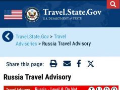 Американцам необходимо покинуть Россию из-за угрозы террористических атак — Госдеп США Американцам необходимо покинуть Россию из-за угрозы террористических атак — Госдеп США