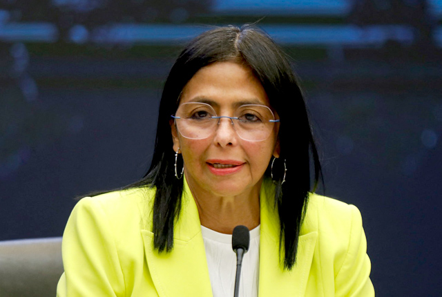 Reuters: Вице-президент Венесуэлы Делси Родригес находится в России Reuters: Вице-президент Венесуэлы Делси Родригес находится в России