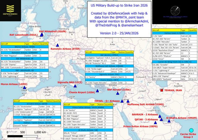 Оценка текущего американского и израильского военного потенциала Оценка текущего американского и израильского военного потенциала