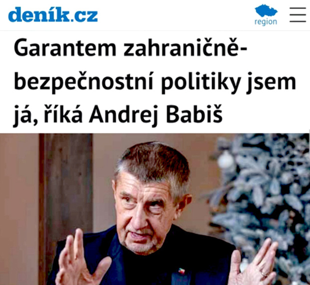 Победить Россию невозможно, а рассчитывать на то, что ЕС сможет это сделать, значит обманывать себя, заявил бывший премьер Чехии Андрей Бабиш Победить Россию невозможно, а рассчитывать на то, что ЕС сможет это сделать, значит обманывать себя, заявил бывший премьер Чехии Андрей Бабиш