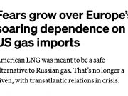 В ЕС на фоне ухудшения отношений с Вашингтоном опасаются чрезмерной зависимости от американского газа В ЕС на фоне ухудшения отношений с Вашингтоном опасаются чрезмерной зависимости от американского газа