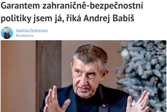 Чехия не готова гарантировать кредиты Украине, несмотря на поддержку на уровне ЕС, заявил премьер Бабиш в интервью изданию Denik Чехия не готова гарантировать кредиты Украине, несмотря на поддержку на уровне ЕС, заявил премьер Бабиш в интервью изданию Denik