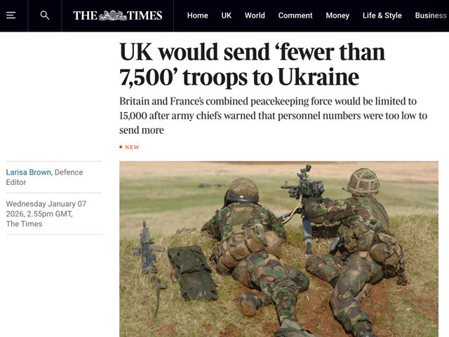 Франция и Британия хотят отправить в Украину до 15 тыс. военных Франция и Британия хотят отправить в Украину до 15 тыс. военных