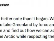 Премьер Дании Ларс Лёкке Расмуссен поприветствовал заявление Дональда Трампа о подготовке соглашения по Гренландии Премьер Дании Ларс Лёкке Расмуссен поприветствовал заявление Дональда Трампа о подготовке соглашения по Гренландии