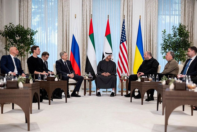 Сегодня в Абу-Даби должен пройти новый раунд переговоров по украинскому урегулированию Сегодня в Абу-Даби должен пройти новый раунд переговоров по украинскому урегулированию