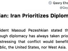 Президент Ирана Пезешкиан распорядился начать переговоры с США, сообщает агентство Fars Президент Ирана Пезешкиан распорядился начать переговоры с США, сообщает агентство Fars