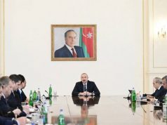 Ильхам Алиев принял делегацию Торговой палаты США Ильхам Алиев принял делегацию Торговой палаты США