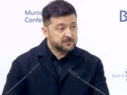 Зеленский на Мюнхенской конференции снова отказался уходить из Донбасса Зеленский на Мюнхенской конференции снова отказался уходить из Донбасса