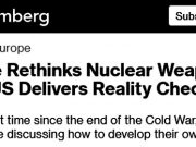 Впервые с окончания холодной войны в Европе стартовали дискуссии по созданию своего «ядерного щита», пишет Bloomberg Впервые с окончания холодной войны в Европе стартовали дискуссии по созданию своего «ядерного щита», пишет Bloomberg
