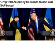 Трамп в разговоре с Зеленским заявил, что хочет остановки войны в течение месяца, чтобы добиться мирного соглашения уже к лету Трамп в разговоре с Зеленским заявил, что хочет остановки войны в течение месяца, чтобы добиться мирного соглашения уже к лету