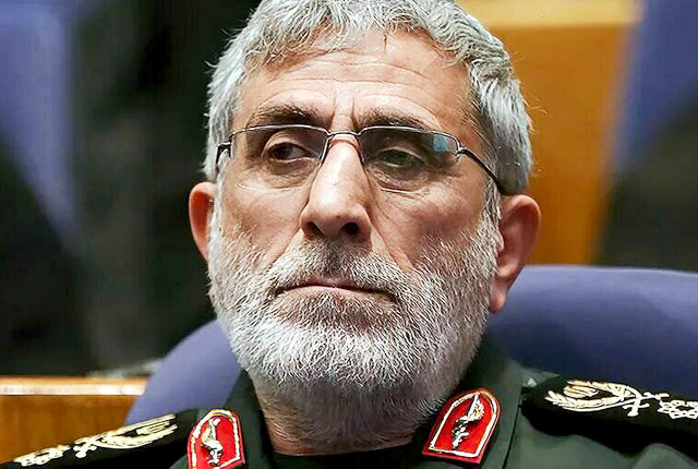 Командующий силами «Кудс» Исмаил Каани задержан Командующий силами «Кудс» Исмаил Каани задержан