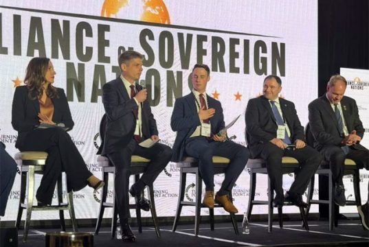 Грузинская парламентская делегация приняла участие в форуме «Альянс суверенных наций» в США Грузинская парламентская делегация приняла участие в форуме «Альянс суверенных наций» в США