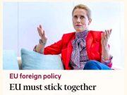 США хотят развалить Европу, заявила главный дипломат ЕС Кая Каллас США хотят развалить Европу, заявила главный дипломат ЕС Кая Каллас